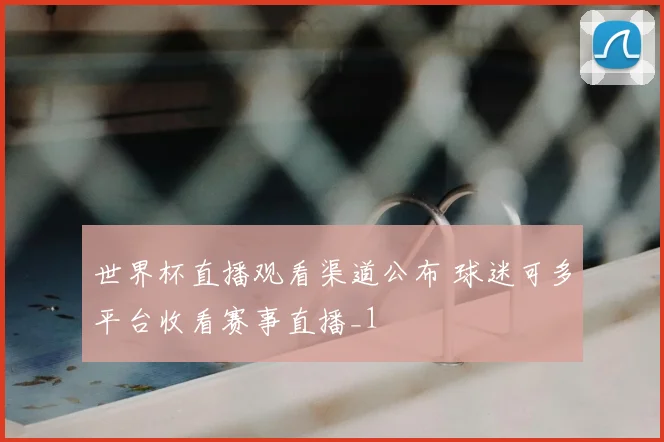 世界杯直播观看渠道公布 球迷可多平台收看赛事直播_1